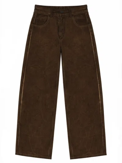 Uma Wang Pants "phyllis" In Brown