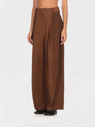 Uma Wang Pants  Woman Color Brown