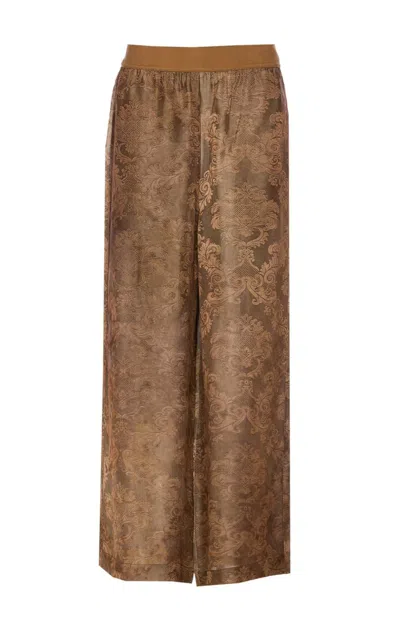 Uma Wang Pantsshorts In Brown