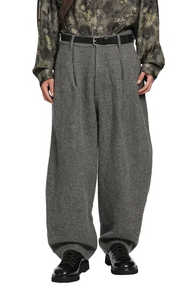 Uma Wang Patina Pants In Gray
