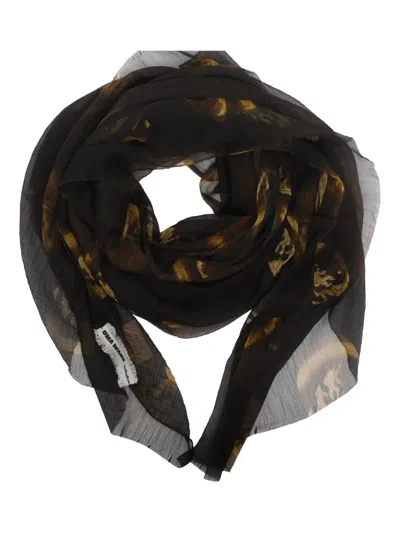 UMA WANG PATTERNED SCARF