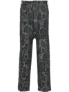 Uma Wang Perch Trousers In Blue
