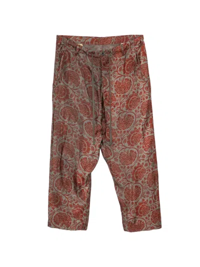 Uma Wang Perch Trousers In Brown
