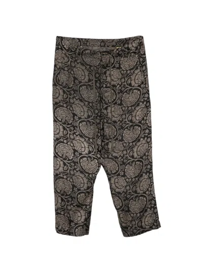 Uma Wang Perch Trousers In Brown