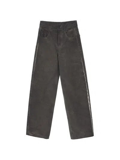 Uma Wang Phyllis Palazzo Pants In Gray