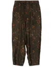 Uma Wang Trousers In Brown