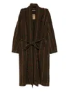 Uma Wang Plaid Coat