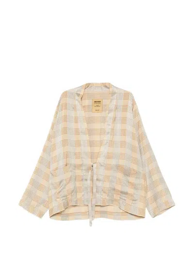 Uma Wang Long-sleeve Jacket In Neutral