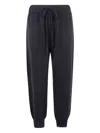 Uma Wang "simple Ws" Ankle Pants In Black