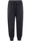 Uma Wang Drawstring Pocket Trousers In Blue