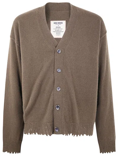 UMA WANG UMA WANG "PLAIN WS" OVER CARDIGAN