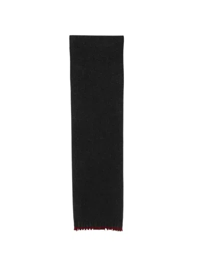 Uma Wang "plain Ws" Scarf In Black