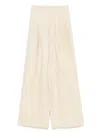 Uma Wang Pleat-detailed Trousers In Neutrals