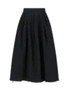 Uma Wang Knee Length And Midi Skirts In Blue