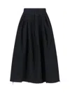 Uma Wang Knee Length And Midi Skirts In Black