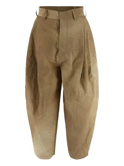 UMA WANG PLEATED TROUSERS