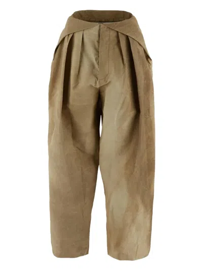 UMA WANG PLEATED TROUSERS