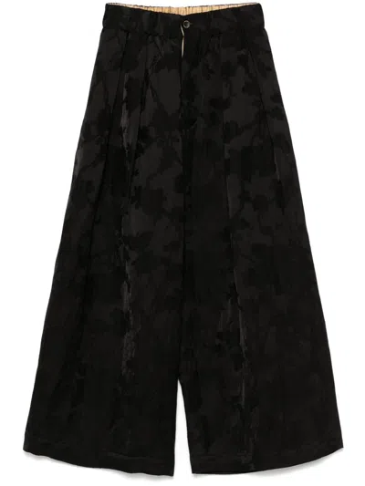 Uma Wang Poetic Trousers In Black