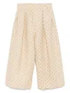 Uma Wang Poetic Trousers In Neutrals