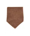 Uma Wang Brown Alpaca-blend Triangular Scarf In Brown