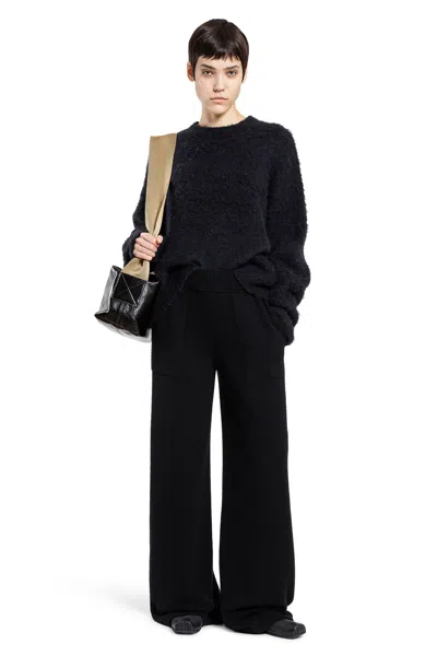 Uma Wang Polina Knitted Pants In Black