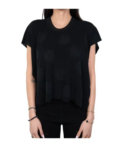 Uma Wang Polka-dot Sweater In Black