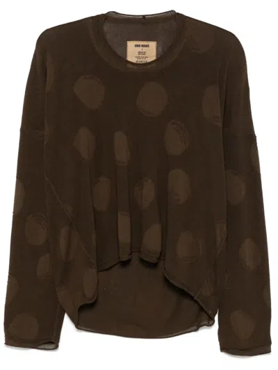 UMA WANG UMA WANG POLKA DOT SWEATER