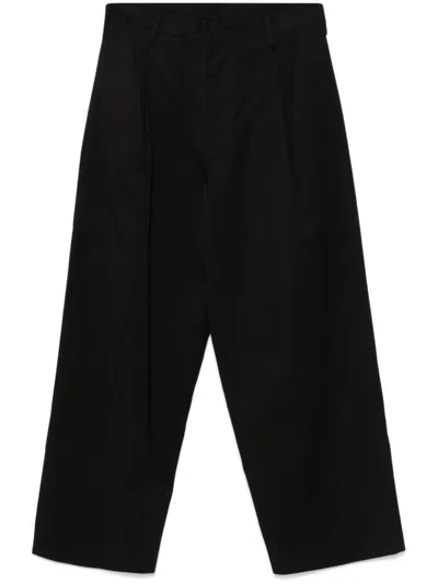 Uma Wang Polky Trousers In Black