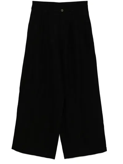 Uma Wang Polky Hose In Schwarz