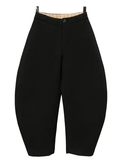 Uma Wang Pollock Trousers In Black