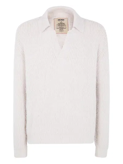 Uma Wang Wool Blend Sweater In Neutral
