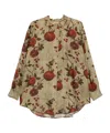 Uma Wang Pomegranate-print Shirt In Brown