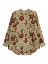 Uma Wang Pomegranate-print Shirt In Multi