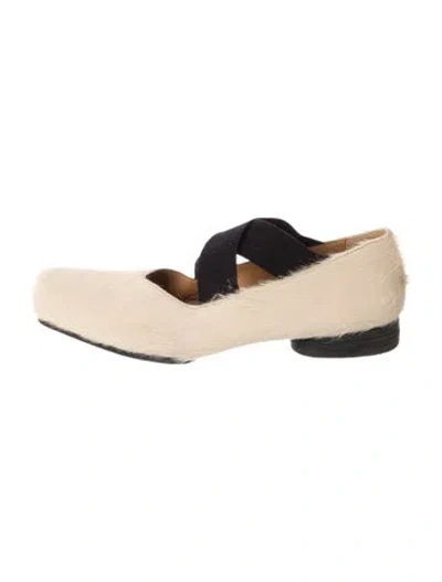 Pre-owned Uma Wang Ponyhair Flats