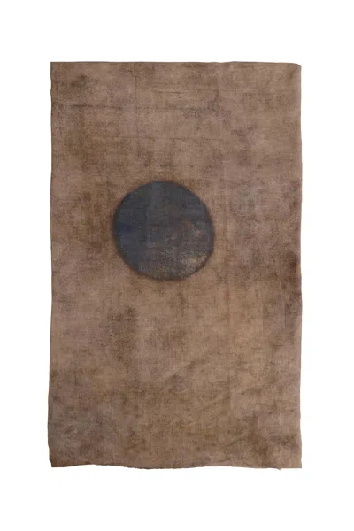 Uma Wang Printed Cotton Muslin Scarf In Brown