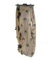Uma Wang Printed Skirt In Brown