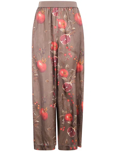 UMA WANG UMA WANG PRINTED WIDE-LEG TROUSERS
