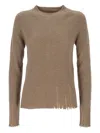 Uma Wang Long-sleeved Sweater In Multi