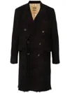 Uma Wang Riccardo Coat In Black