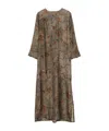 Shop Uma Wang Round-neck Dress In Brown
