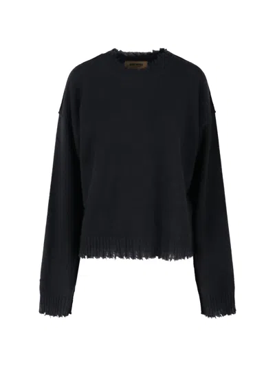 UMA WANG ROUND NECK SWEATER