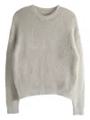Uma Wang Round-neck Sweater In Gray