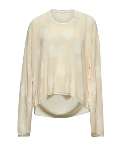 Uma Wang Round Neck Sweater In Nude