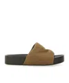 Uma Wang Leather Sandal In Green