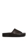 Uma Wang Man Black Sandals & Slides In Black