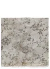 Uma Wang Scarf With Floral Pattern