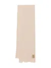 Uma Wang Ribbed Frayed-edge Scarf In Neutral