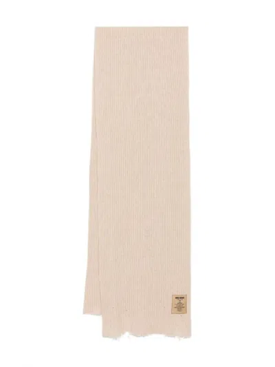 UMA WANG UMA WANG SCARF WITH FRAYED EDGES