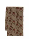 Uma Wang Pomegranate-print Wool Scarf In Brown