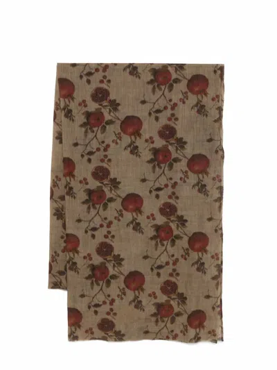 UMA WANG SCARF WOMAN BEIGE